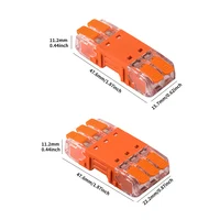 JINH CMK64 Series 18Pcs Mini Quick Connector Universal Compact Push-in Terminal Block Standard Solid Flexible Wires - Image 2