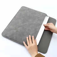 PU Leather Laptop Sleeve Bag For Macbook Air Pro 13 15 16 Case Notebook Cover For 13.3 14 15 15.6 inch Redmi Huawei Dell HP ASUS - Image 4