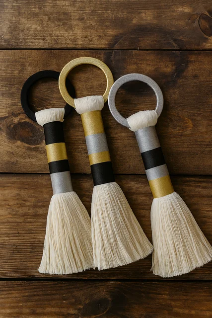 Mini Fringe Macrame Tapestry - Modern Luxury Wall Art