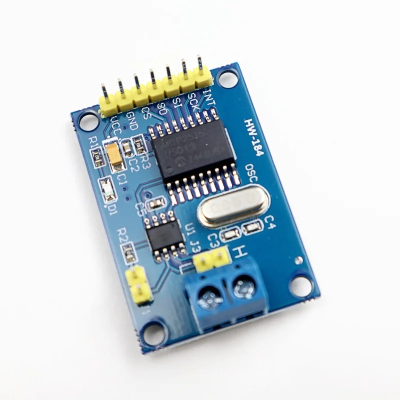 MCP2515 CAN 버스 드라이버 모듈 보드 TJA1050 수신기 SPI 51 ARM 컨트롤러 인터페이스 모듈용 Arduino DIY 키트용