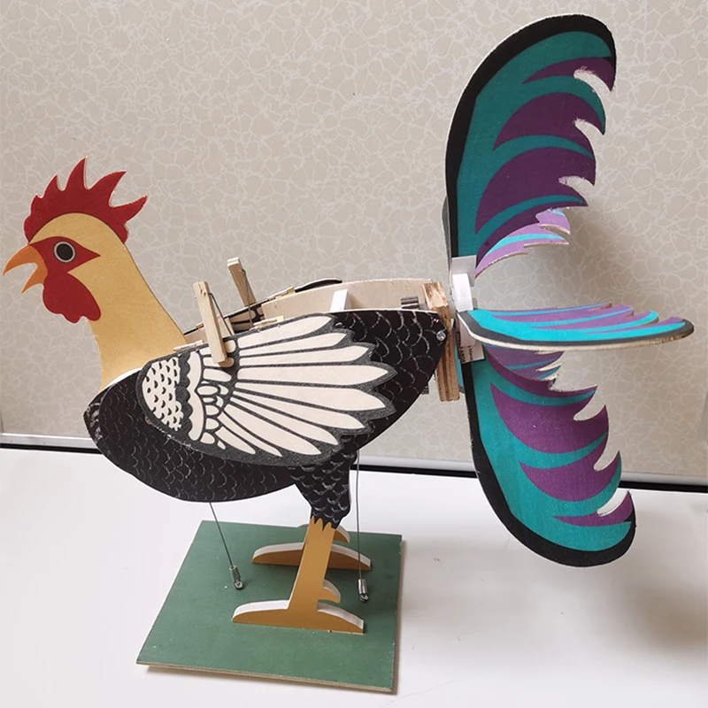 

Rooster Windmill Garden Courtyard Farm Decor Chicken Decorative Stakes Wind Spinners Sculpture Garden Windmills Ornament