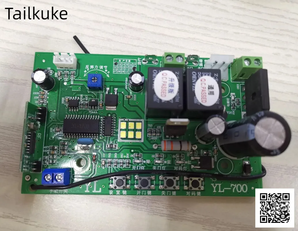Garage Door Motor Control Board Electric Door Opener Main Board General Circuit Electronic Limit Copy Accessories