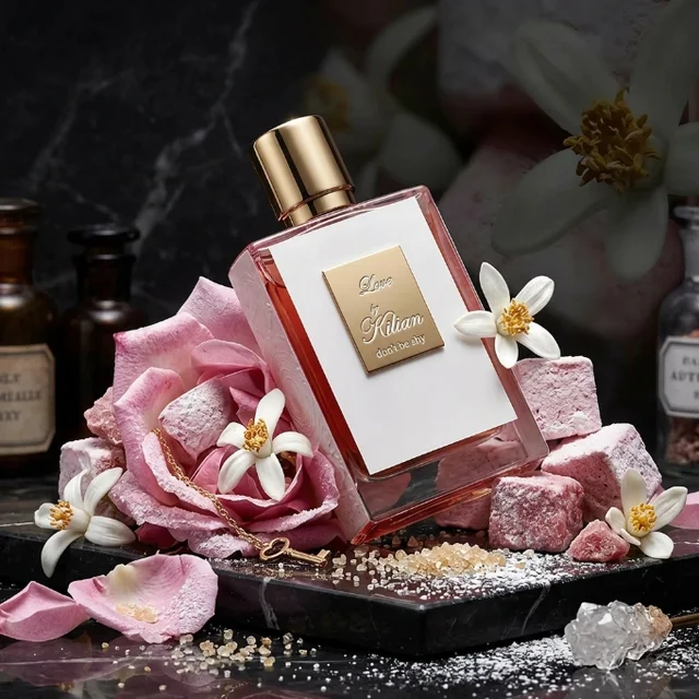 Eau de parfum florale Sweet Marshmallow, parfum ambré chaud et vanillé, longue tenue, pour femme, usage quotidien, fragrance romantique 1