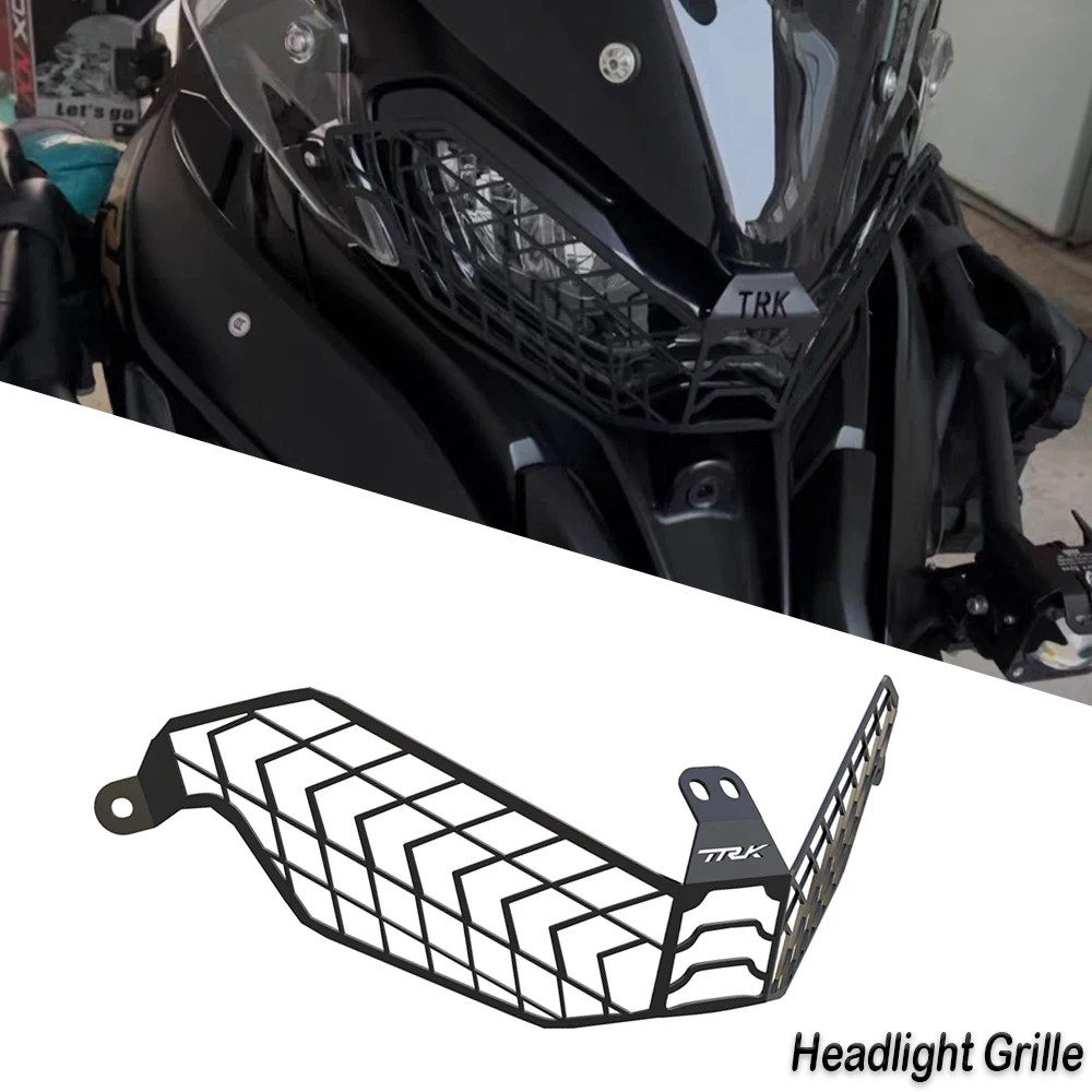 

TRK 702X Motorcycle Accessories Headlight Grille Guard Cover Grill Protector For BENELLI TRK702X TRK702 TRK 702 X 2022-2023