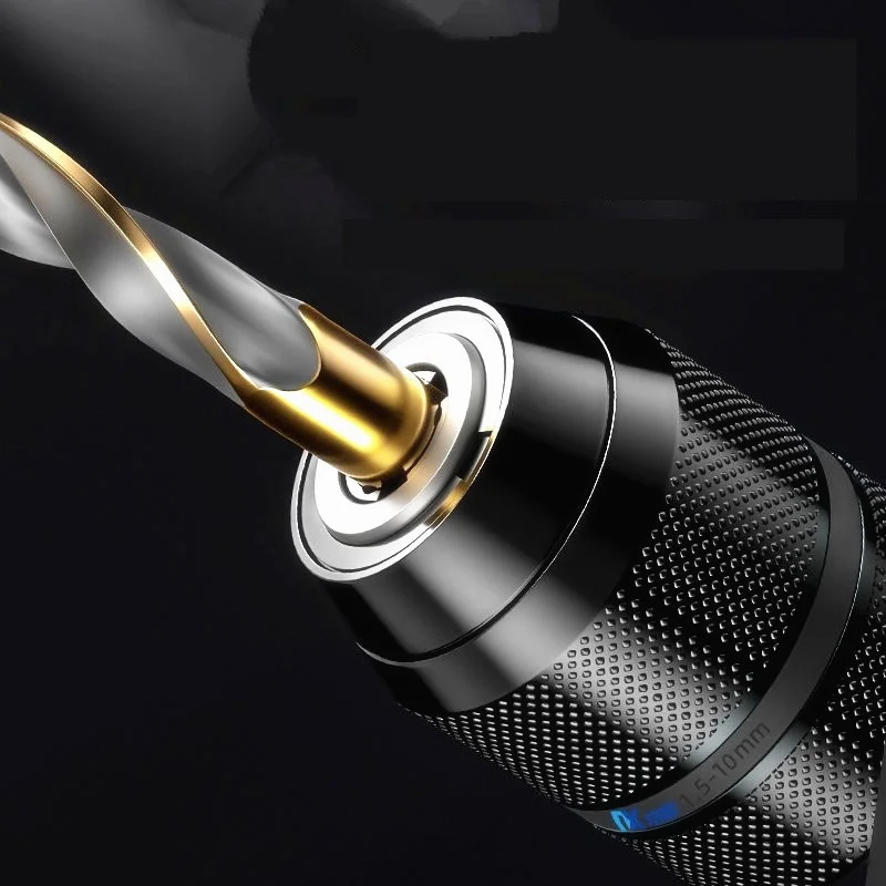 자동 잠금 금속 척 드릴 열쇠가없는 10mm 13mm 퀵 체인지 변환 렌치 어댑터 1/2 3/8 UNF 임팩트 전기 해머