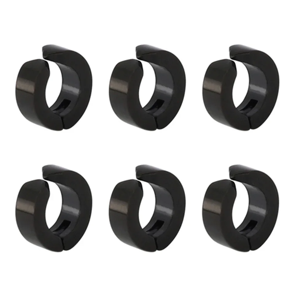 Anime Ear Clips Anime Yoshida Hirofumi Cosplay Earrings Titanium Steel Black Ear Clips Jewelry Halloween Costume Prop Pochita Gift