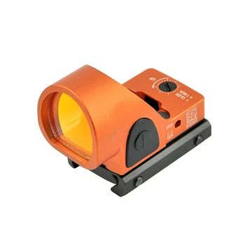 SRO Mini RMR Red Dot Sight Collimator Rifle Reflex Sight Scope fit 20mm Weaver Rail For Airsoft Hunting Rifle 3