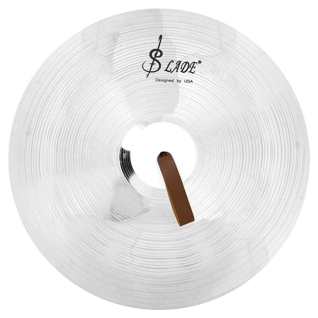 MD140 1 pair of cymbals Alloy material Silver Military Cymbal Ring Pattern Lightweight Military Cymbal Percussion Instruments