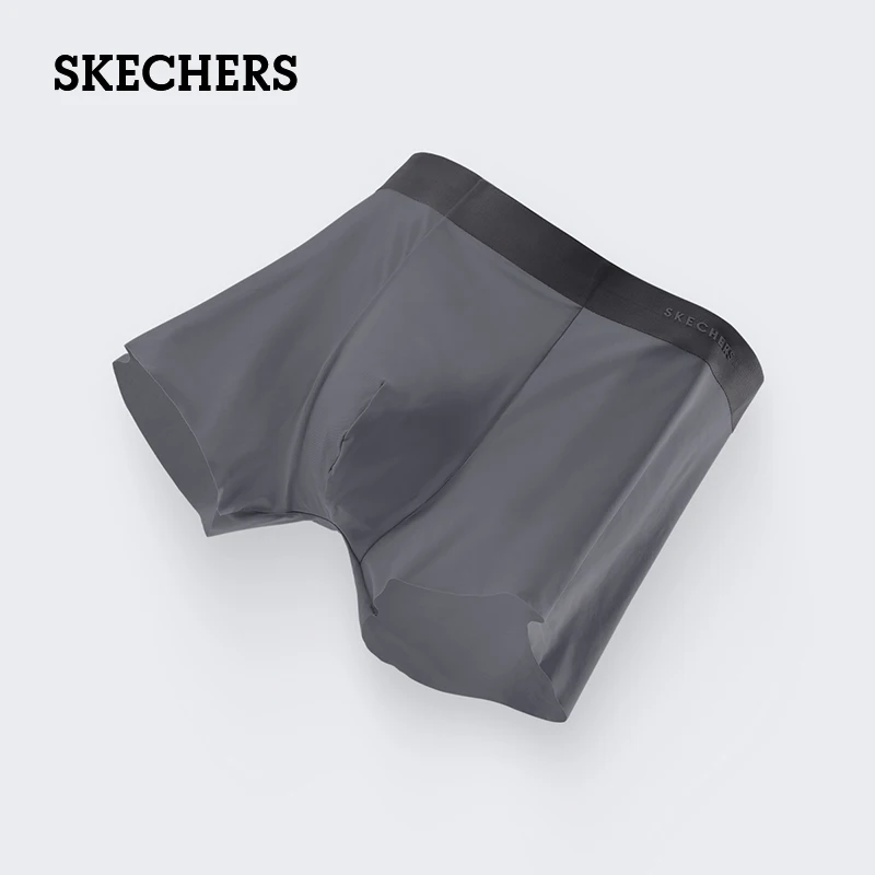 Skechers 3pcs Boxer Shorts Men's Underwear Cool Underpants Breathable Softness Thin Panties Male Boxershorts U Convex Lingerie
