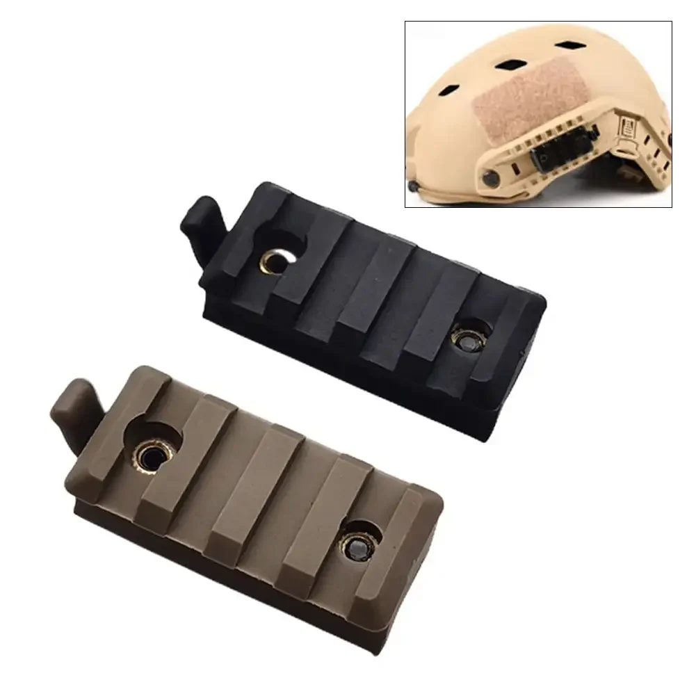 Helmet Special Lighting Flashlight Support Tactical Quick Release Helmet Clamp Adaptor Outdoor Sports Cycling Headlight Holder