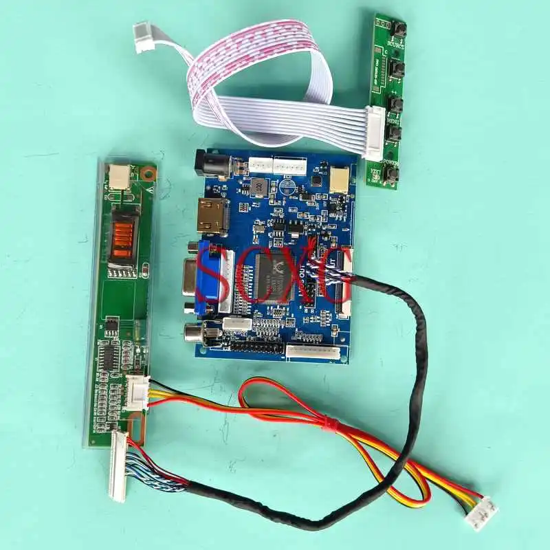 

Панель контроллера для ноутбука N154Z1 N154Z3 QD15AL01, 15,4 дюйма, 1680*1050, 1CCFL, комплект «сделай сам», LVDS, 30 контактов, AV, VGA, HDMI-Совместимость