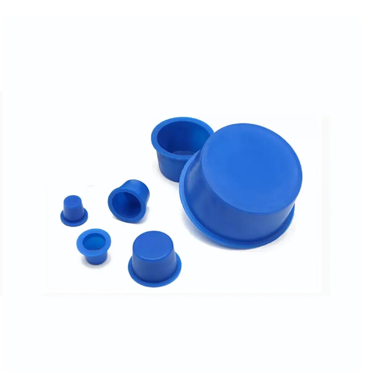 

PE Blue Plastics Cone Plug Internal Threaded Hole Cover Plastic Round ZD Series Dust Protection Cap