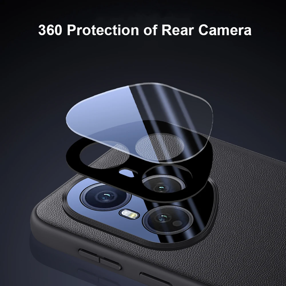 Luxury Silicone Soft Bumper Ultra Thin PU Leather Case with Camera Lens Protector