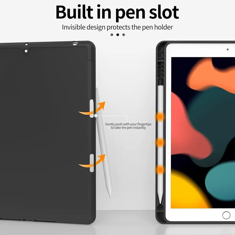 Smart Magnetic Tablet Case with Pen Holder Slot - Enhanced Protection