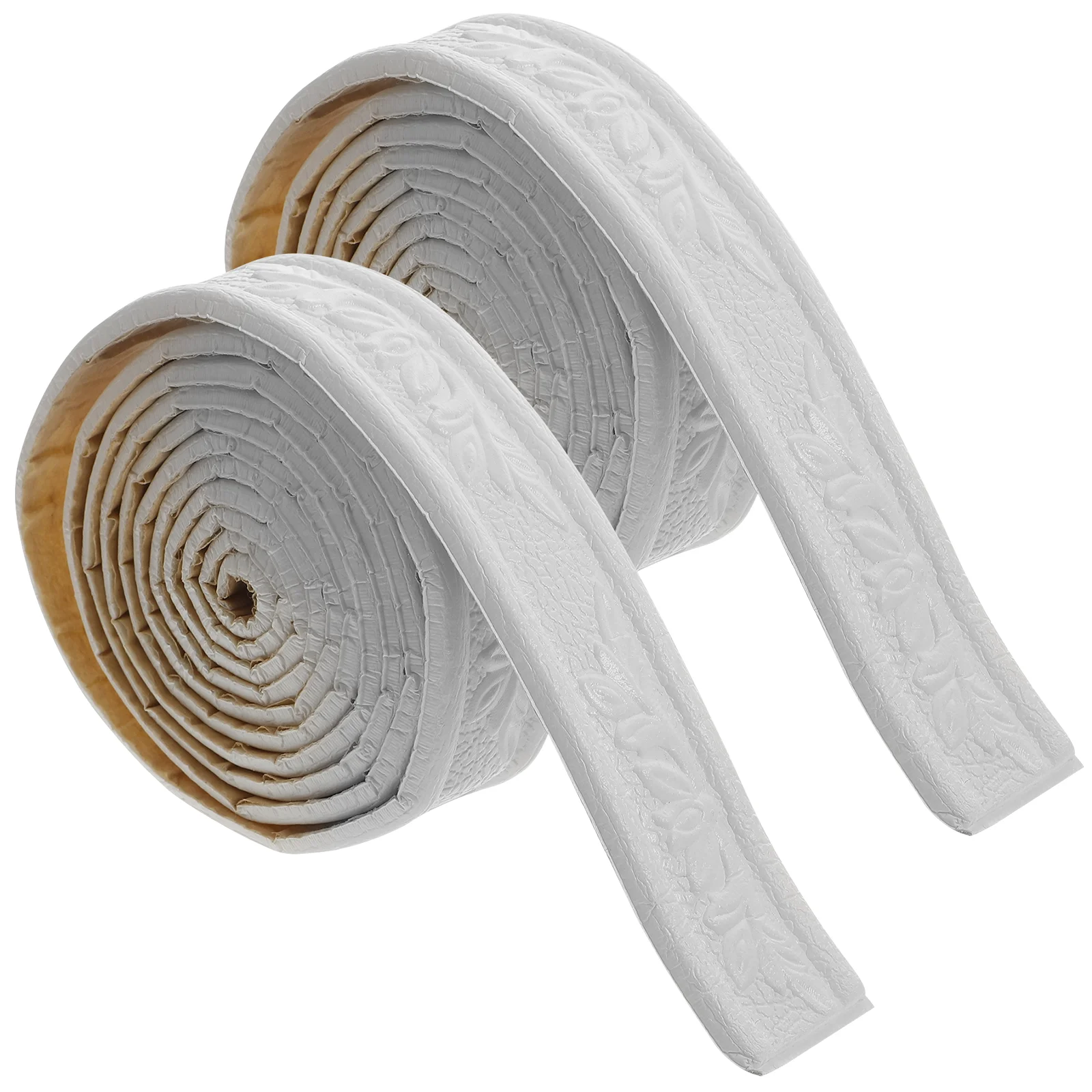 

Strip Caulk Wall Trim Border Adhesive Wallpaper Tape Stick Peel Molding Self Edging Caulking Sealant 3D Ceiling Tiles Borders