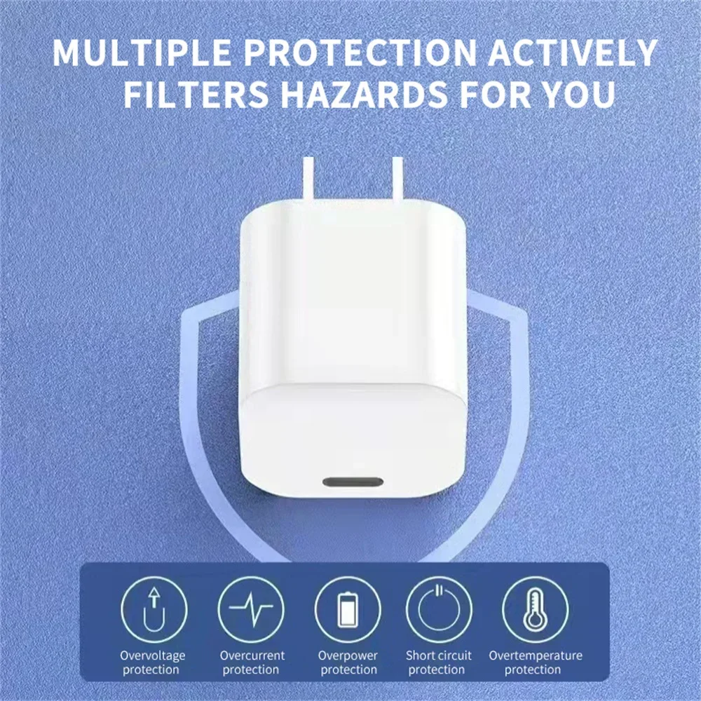 USB C Charger 20W PD Type C Fast Charging Phone Charger Power Adapter For iPhone 15 Pro Max Samsung Xiaomi USB C Quick charger