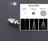 GG Angle Adjustable Stainless Steel Solid Conical Nozzle 0 Degrees 30 Degrees 60 Degrees Cleaning Spray Head 1/4, 1/8 Thread 2