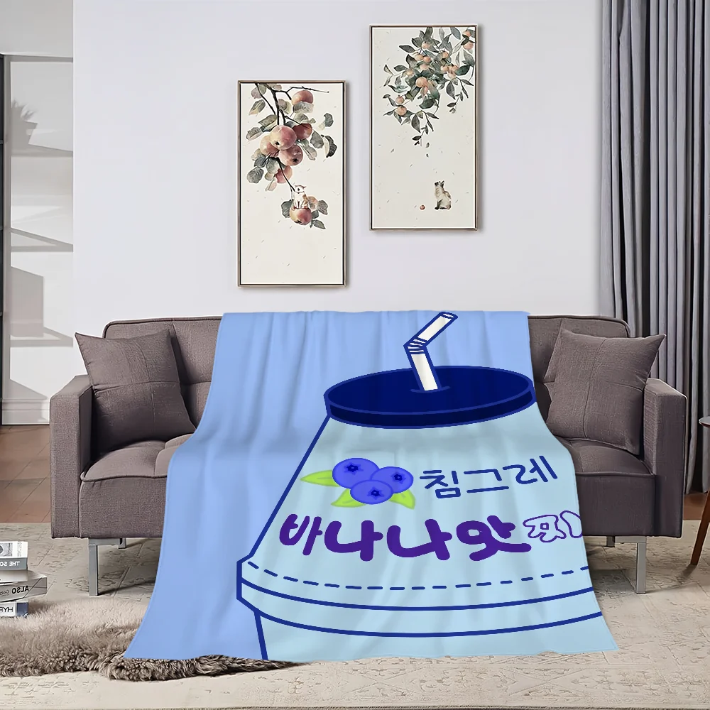 Funny Cute B-Binggrae Blanket Plush Nap Sofa rug for Living Room Warm Office Bedroom Birthday Home Travel Kid Gifts 5