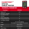 HABOTEST HT812A Cable Tester Network Cable Tester RJ11 RJ45 Dual-use Tester LED Status Display NC/HDMI Repair 3