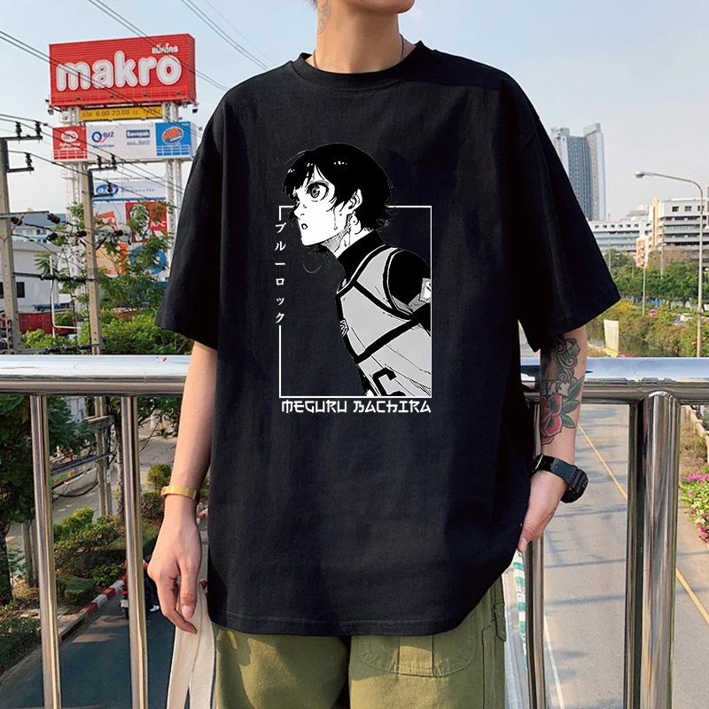 Isagi Yoichi T-shirt Anime Blue Lock Summer Tshirt Unisex T Shirts Cotton  Clothes Meguru Bachiri Men Hip Hop Tees Sweatshirts - T-shirts - AliExpress