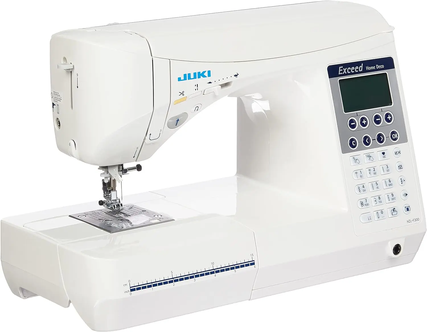 Sewing and Quilting Machine Automatic One Touch Needle Threader and Automatic Thread Cutting 8.3"D X 17.5"W X 11.4"H
