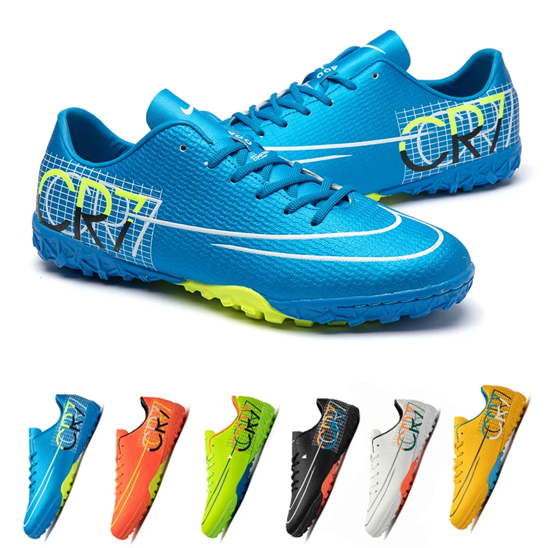 

FG Men's and women's football boots, Futsal football shoes, outdoor training sneakers, broken nails, 2024 new model