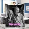 I Love You Custom Blanket with Photo Collage Text Personalized Picture Throw Blanket for Christmas Valentine's Day Birthday Gift 3