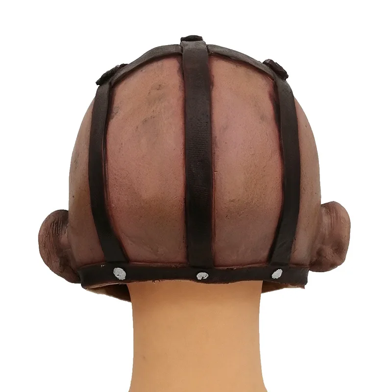 Twisted Metal-Inspired Sweet Tooth Full Face Latex Mask for Halloween and Cosplay Events