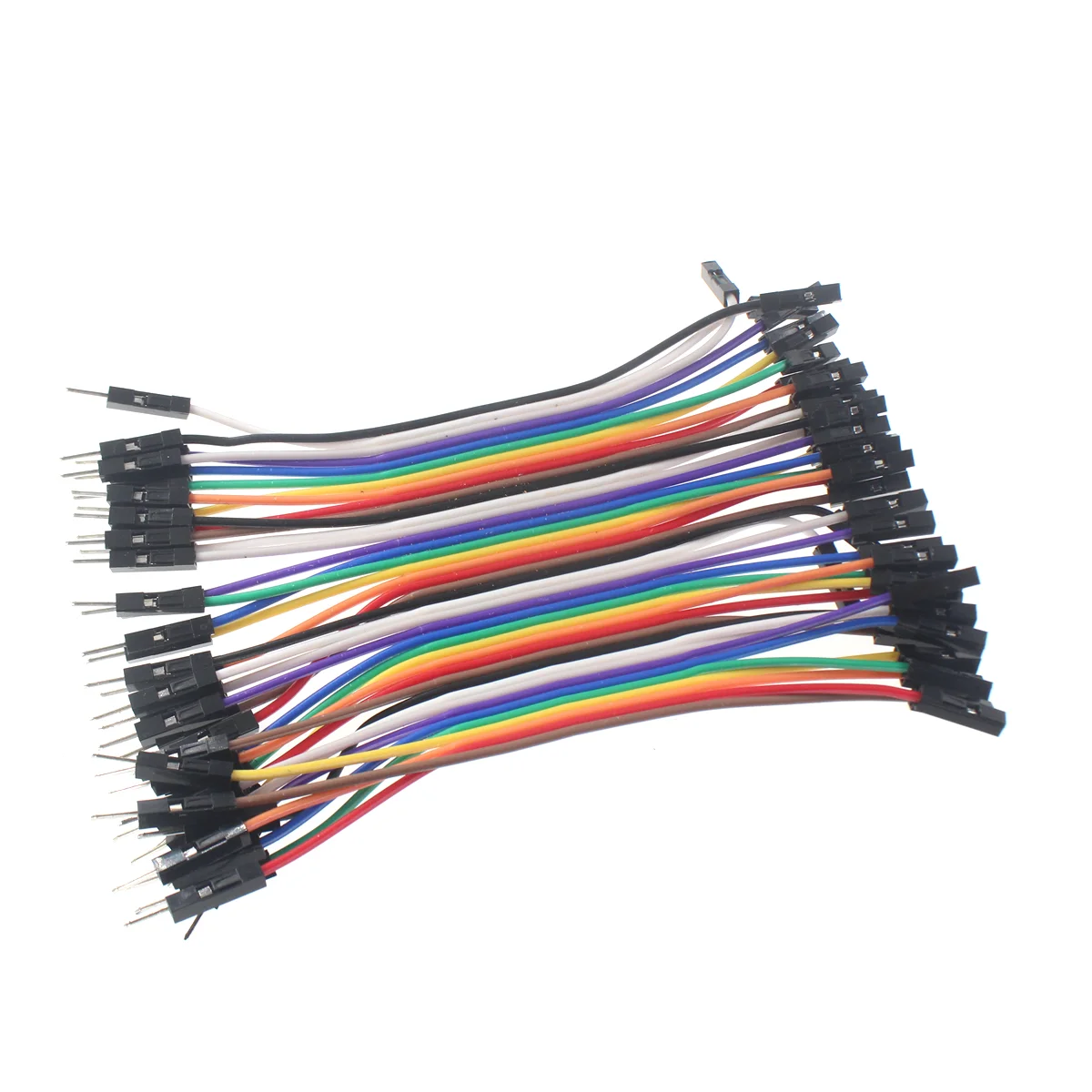 5PCS Dubang Line 20cm 1P/2P/3P/4P/5P/6P-20P Mother-to-mother Electronic Wire Extension Cable.