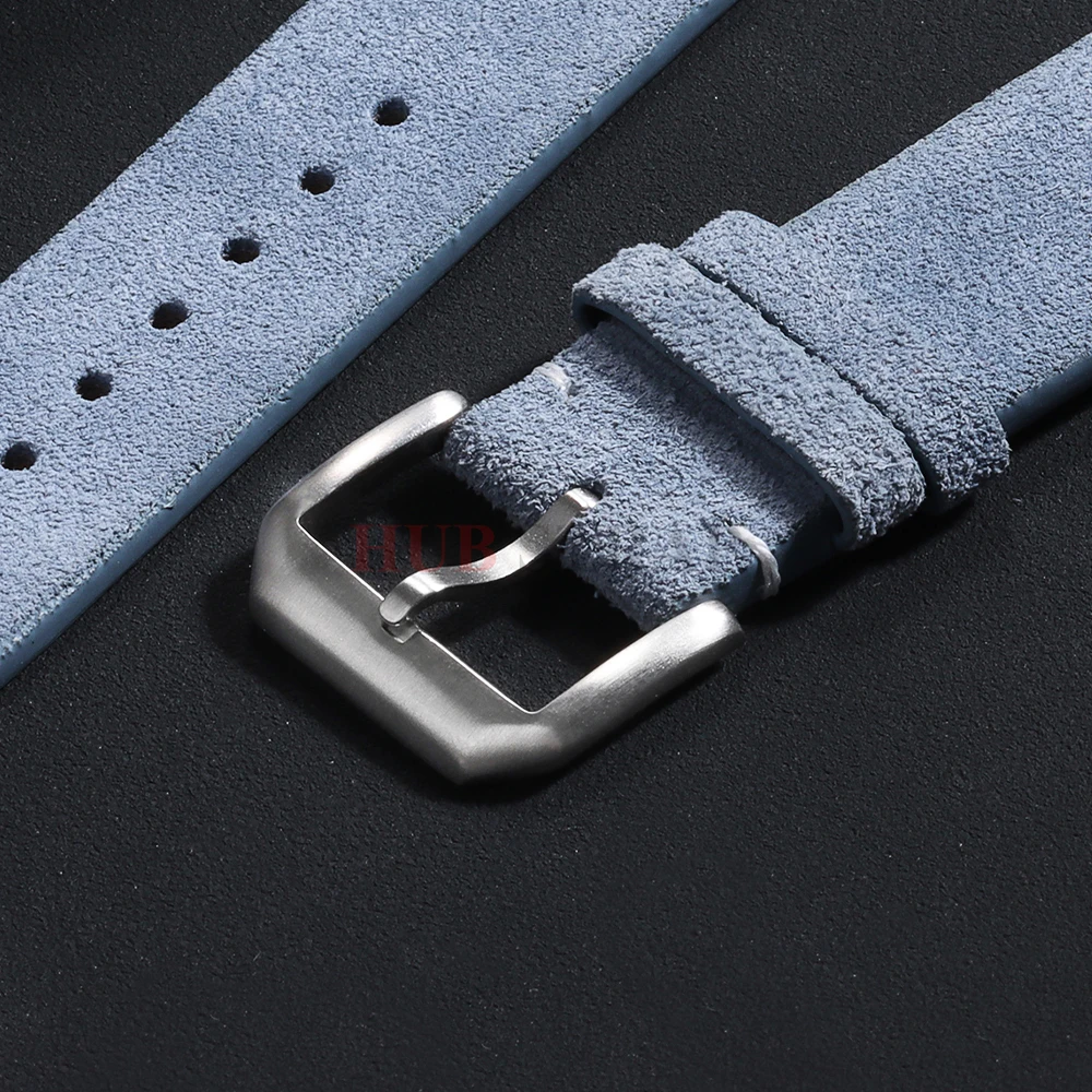 Luxurious Soft Suede Quick Release Watch Strap