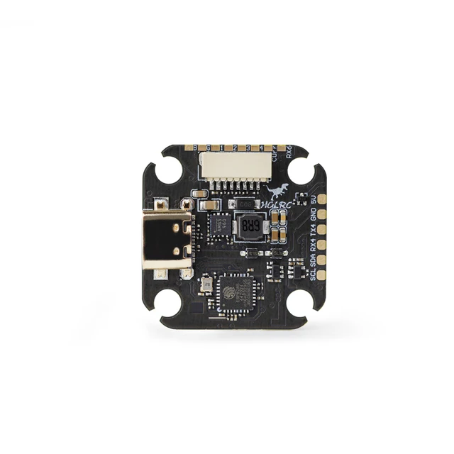HGLRC SPECTER F722 Lite Flight Controller with ICM42688 Gyro & ELRS 2.4G Receiver Low Latency Anti-Interference for FPV Drone RC 2