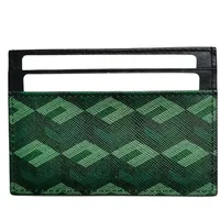 Nouveauté classique mode multi-fonctionnel petit porte-cartes en cuir portefeuille Protection des documents Clip-On motif 3D conception 4