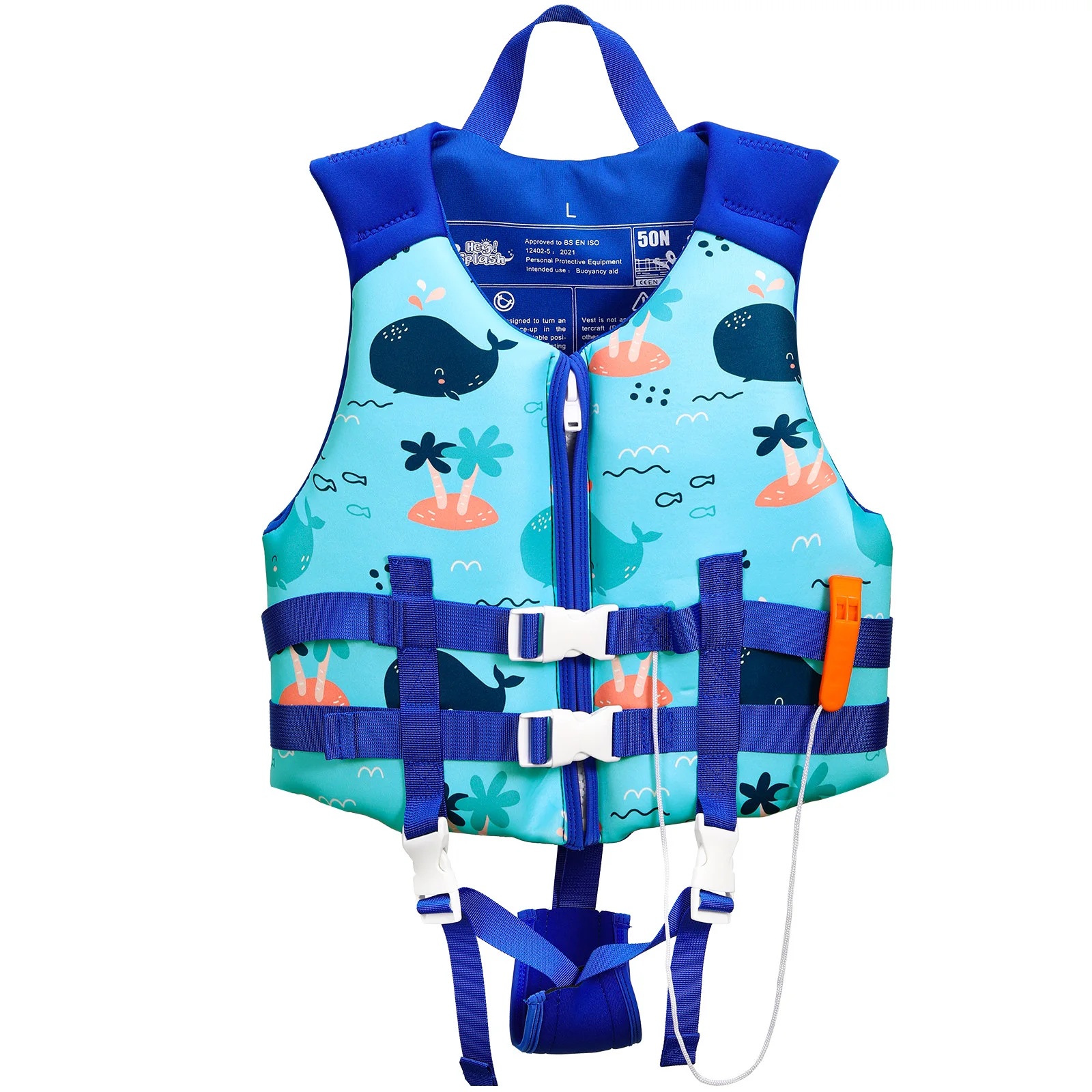 2022 Kids Life Vest Floating Girls Jacket Boy Swimsuit Sunscreen