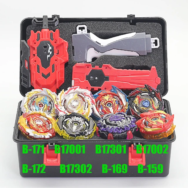 Spinning Top Beyblade BURST B-125 With Launcher Metal Plastic Fusion 4D  (S99)