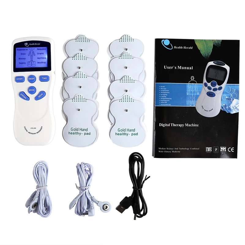 Ems Tens Machine Fisioterapia Vibrante Meridian Pulse Stimolatore Muscolare Massaggio Tens Unit Relax Massaggiatore Per Il Corpo Assistenza Sanitaria