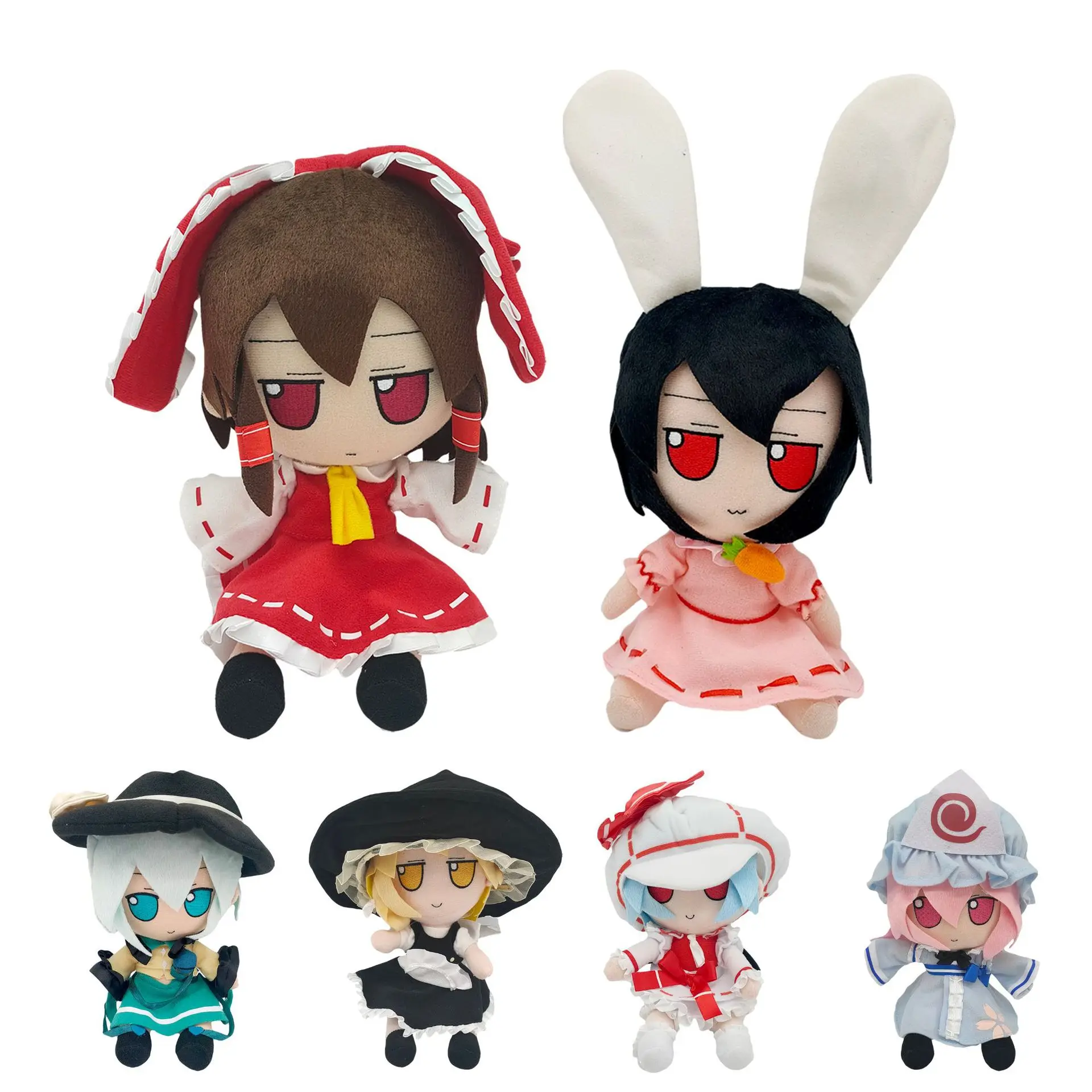 TouHou Project Marisa Komeiji Koishi Hakurei Reimu Hon Meirin Hata No Koko Cosplay Plush Doll Stuffed Toys Pillow Xmas Gift 20cm koko taylor jump for joy 1 cd