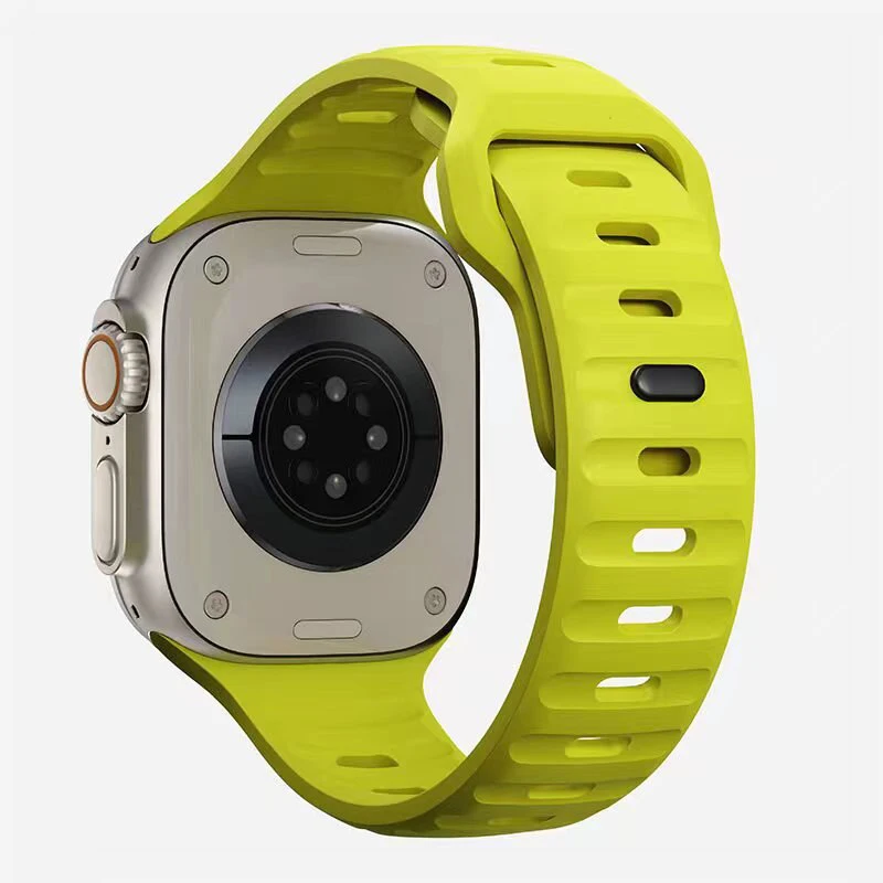 Premium Sports Silicone Strap for Smart Watches - Durable and Stylish Bracelet