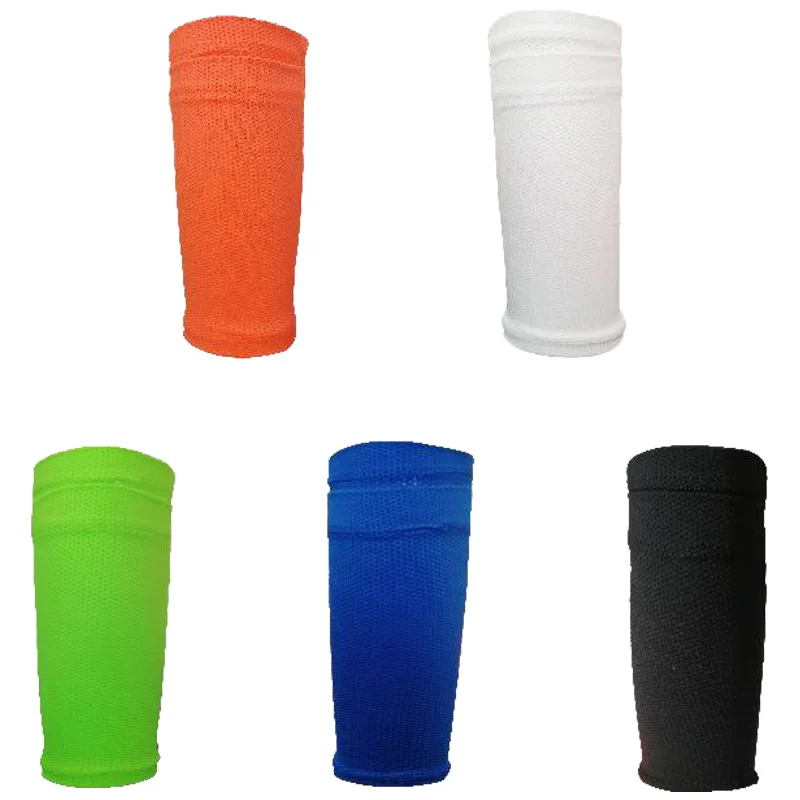 Football leg warmers 1pair soccer leg warmers inserts pocket style breathable soft sports double layer leg warmers