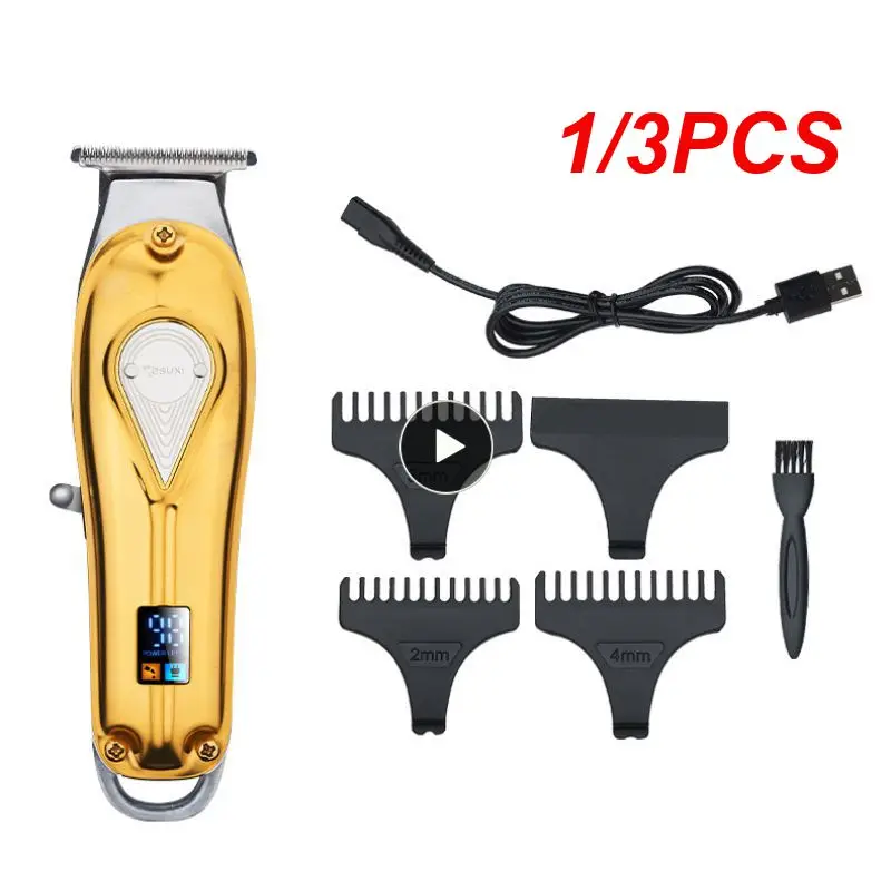 

1/3PCS NG-201 Yellow/Red/Black -cut trimmer detail trimmer beard cut hair clipper electric haircut razor edge T-wide blade