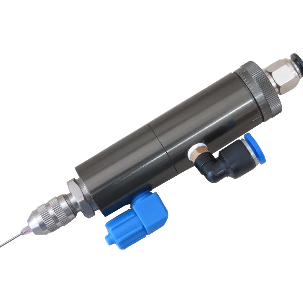 

Accurate precise ppr stop mini check valve high precise metering output control dispensing valve needle plunger valve