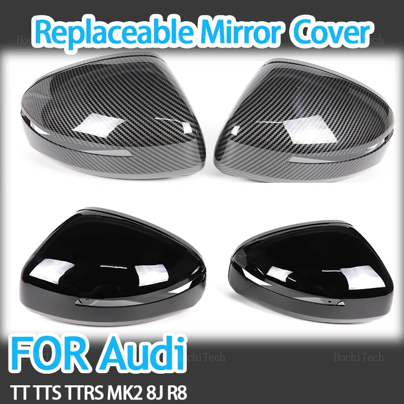 Copertura Specchietto Retrovisore Tappo Specchietto Retrovisore Laterale Ala Adatto Per Audi Tt Tts Tt Rs 8J Mk2 2007-2014 R8 42 2007-2015
