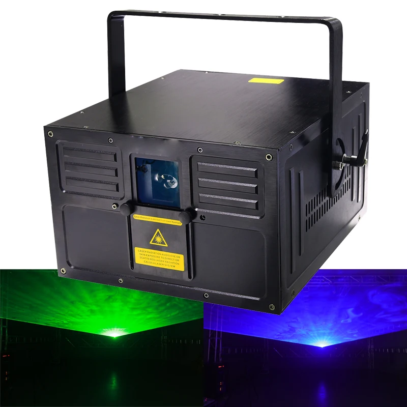 レーザー プロジェクター ilda dmx RGBアニメーションレーザープロジェクター,10W, 30K,dmx512,ilda