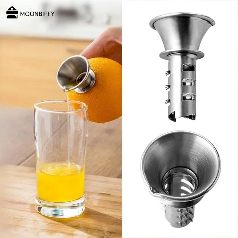Fruit Juicer Stainless Steel Manual Squeezer Press Squeezer Citrus Juicer Mini Juicer Handhold Orange Lemon Juice Maker