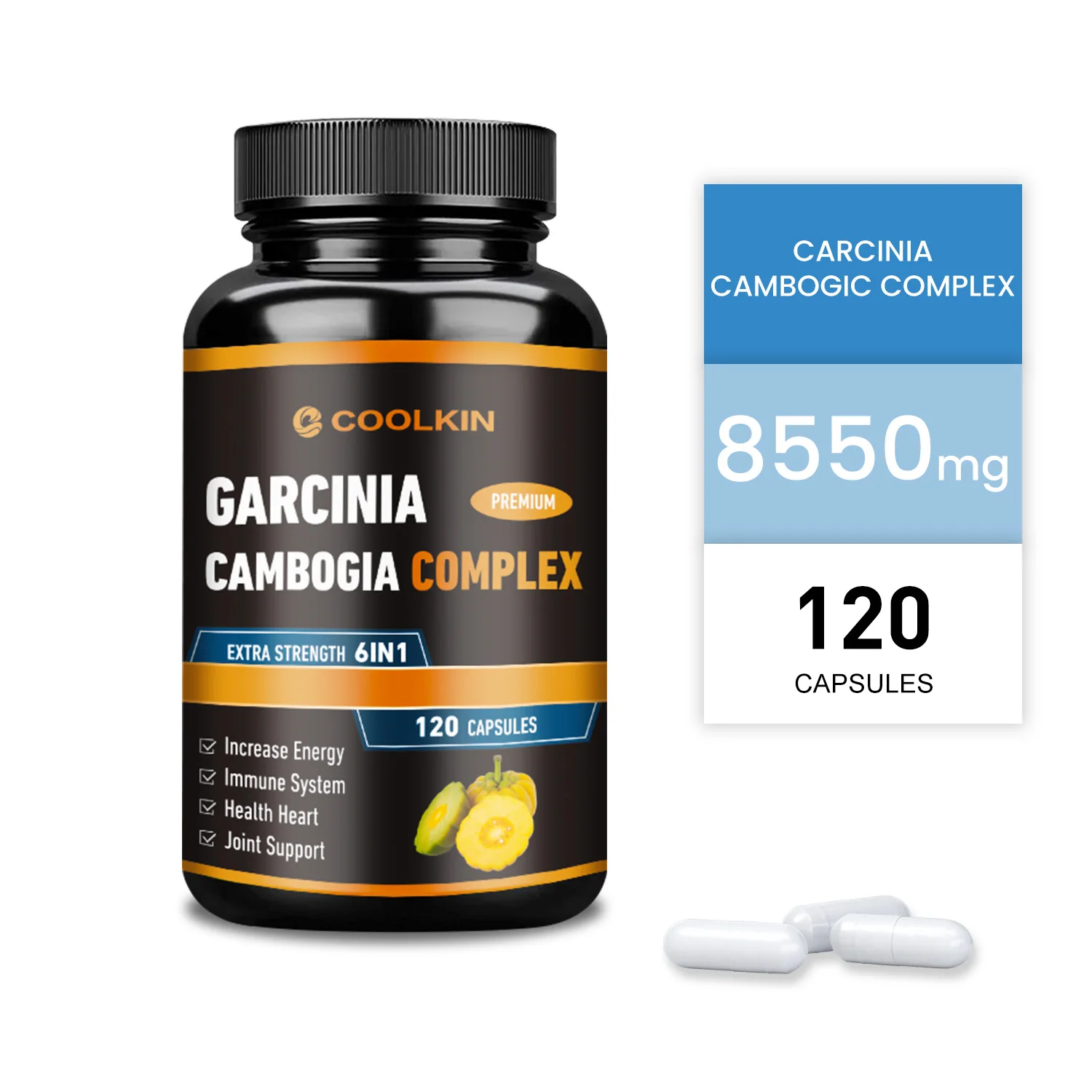 Garcinia Cambogia Fat Burner Detox Appetite Suppressant Skin Beauty Energy Metabolism Supplement garcinia cambogia extract