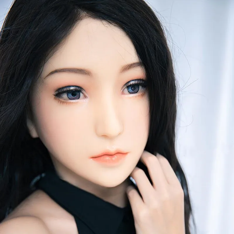 2022NewFunnyRealisticFemaleMaskAsianfemaleLatexFacemask