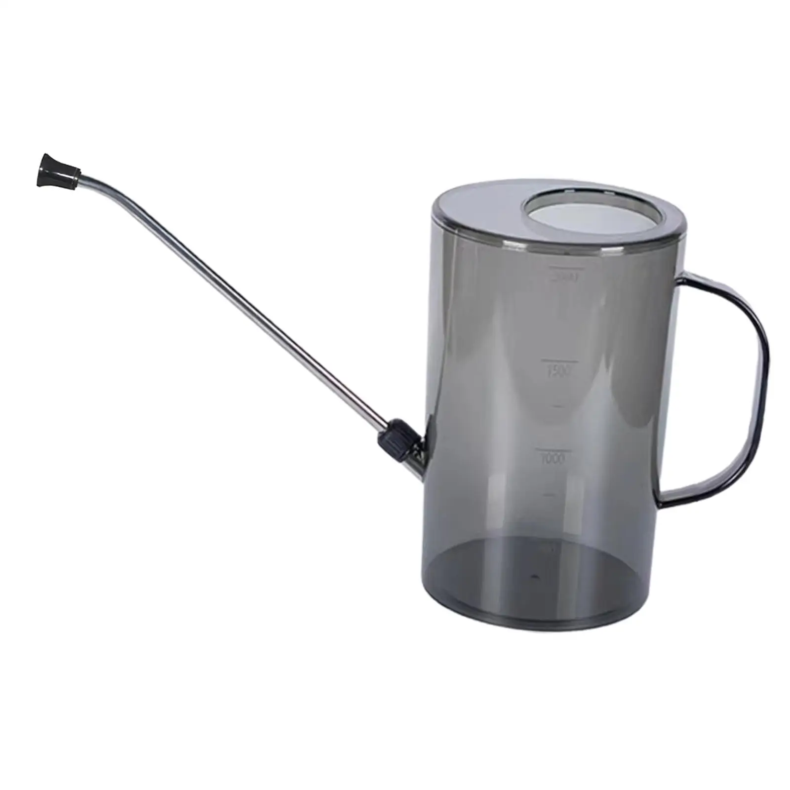 2L Watering Can Portable Practical Flowers Gardening Tool Long Mouth for Plants Indoor Outdoor Office Flower Bonsai House Plants