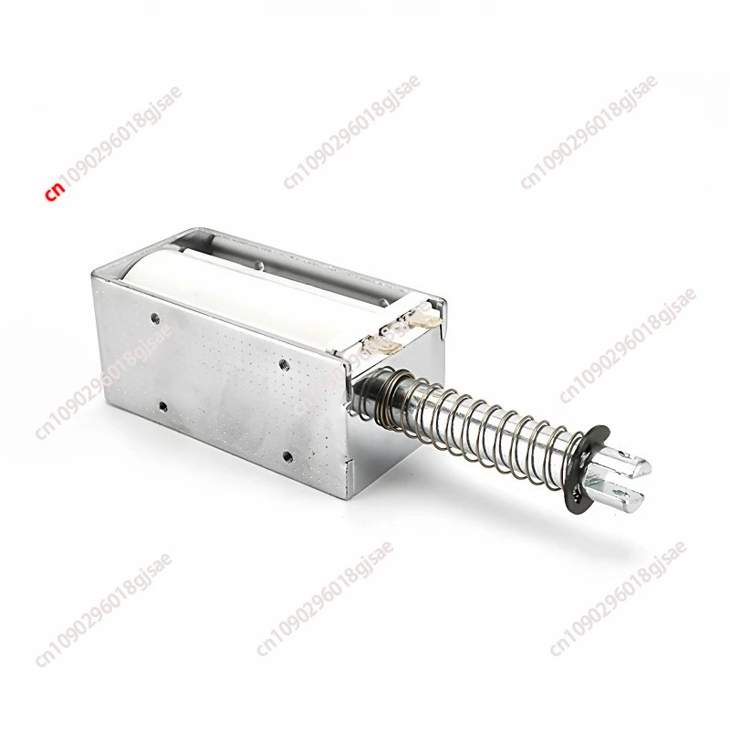 60mm 롱 스트로크 푸시-풀 전자석, 15KG 고추력 흡입 솔레노이드, 개폐 제어용 24V/220V