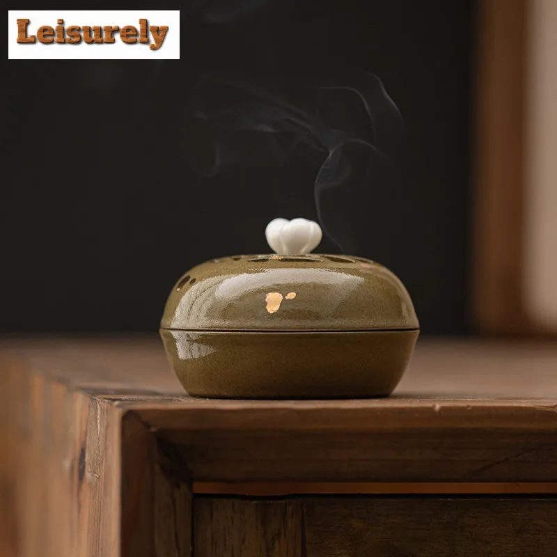 Window Shadow Flat Plum Blossom Incense Holder Water Fountain Decoration Incense Burners Aromatherapy Censer Indoor Ornaments