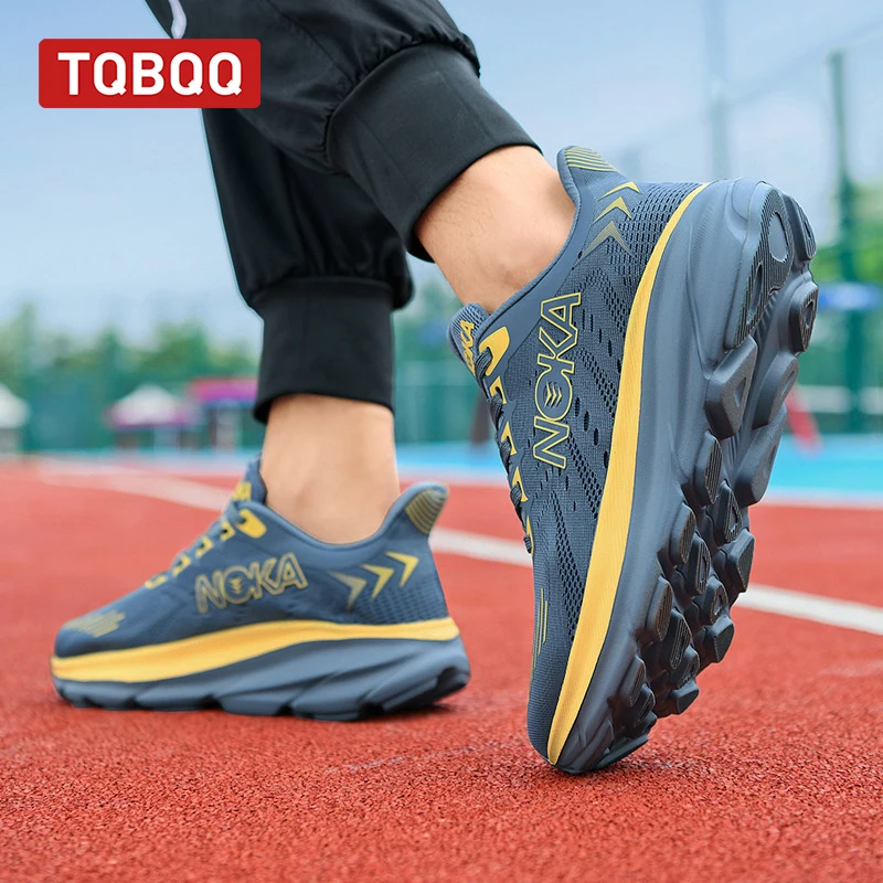 حذاء جري رجالي ذو وسادة هوائية من الكربون يسمح بمر...