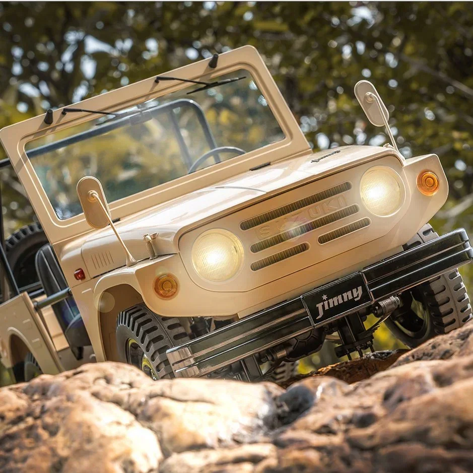 Fms 1:6 Jimny Remote Control Car 2.4g Four-wheel Drive Suzuki Jimny Off-road Vehicle Model Decoration Jeep Car Model Toy Gift Rs 2
